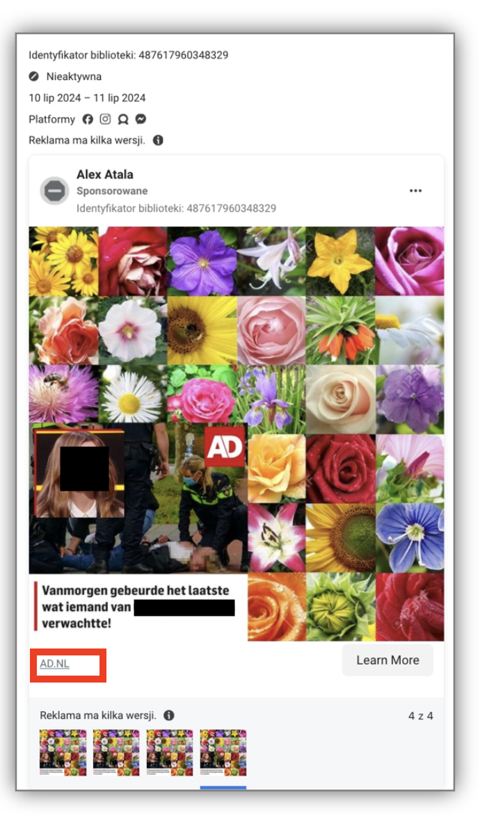 Figure 12. Technique to prevent detection by image recognition-based security technology